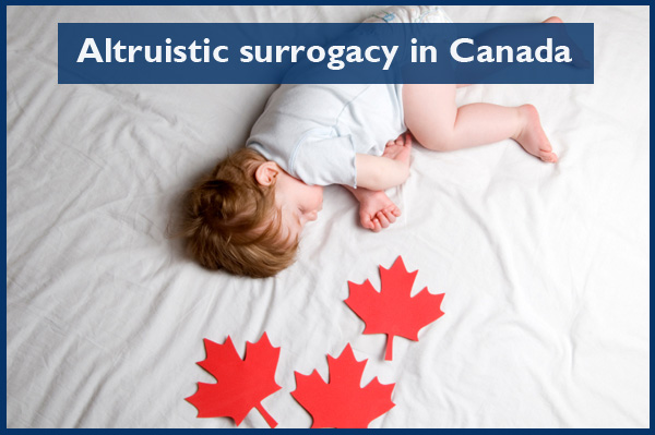 altruistic surrogacy in canada
